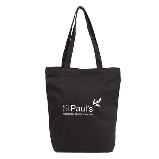 Bags VPGB0022 – Black Canvas Bag | Buy Online at Valenz Corporate Gifts Supplier Malaysia