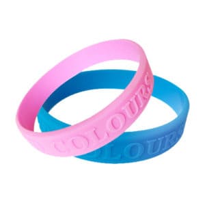 Badges & Wristbands VPGB0006 – Embossed Silicone Wristband | Buy Online at Valenz Corporate Gifts Supplier Malaysia