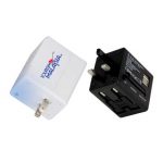 IT Gadgets VPGI0030 – International Travel Dual USB Adapter 2.1A | Buy Online at Valenz Corporate Gifts Supplier Malaysia