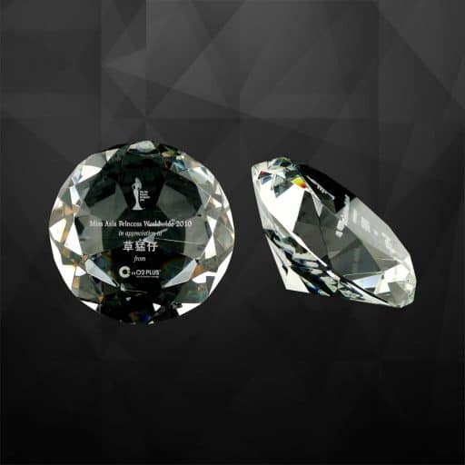 Souvenirs VPGSV013 – Crystal Diamond Paper Weight | Buy Online at Valenz Corporate Gifts Supplier Malaysia