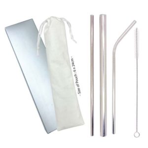 Miscellaneous Gifts VPGO0028 – Eco Stainless Steel Straw | Buy Online at Valenz Corporate Gifts Supplier Malaysia